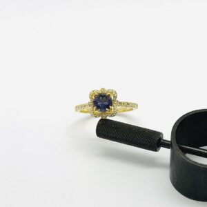 Δαχτυλίδι Tourmaline & Cubic Zirconia 21912